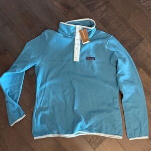Patagonia Light Blue Fleece Pullover